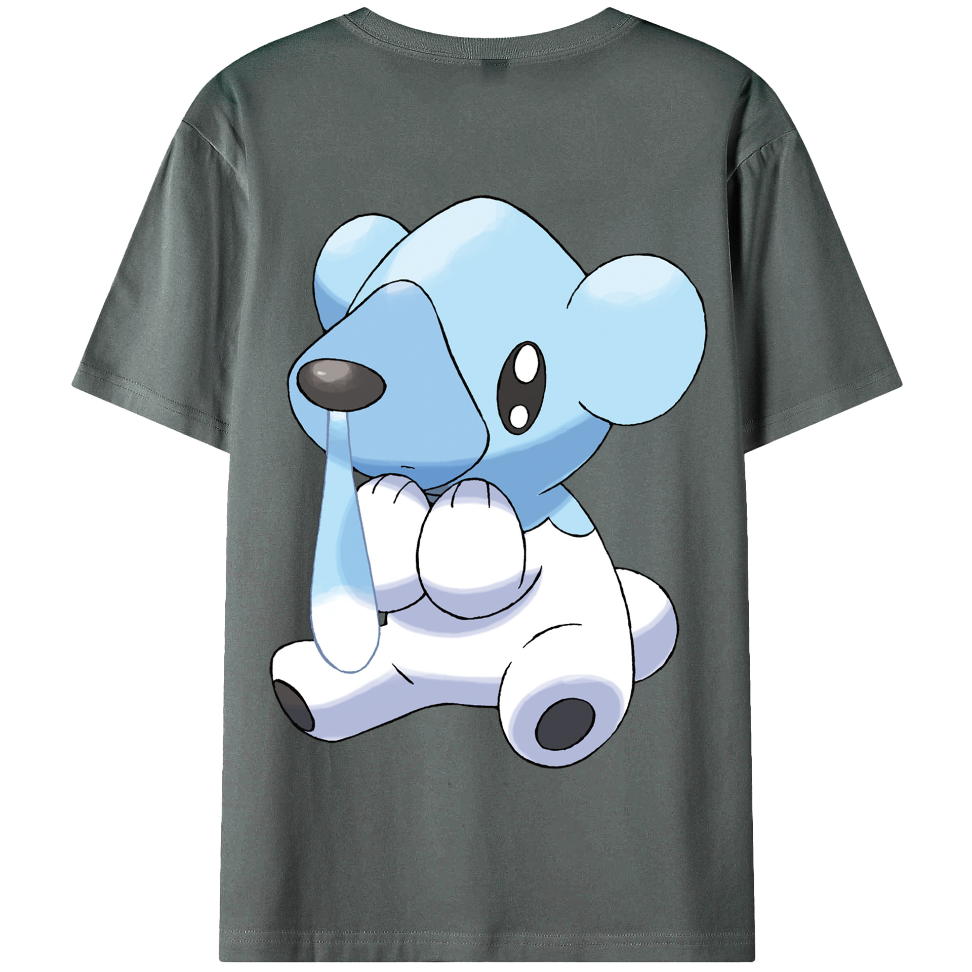 （画像用） ポケットモンスター Pokémon 綿100％半袖Tシャツ（背面プリント）
